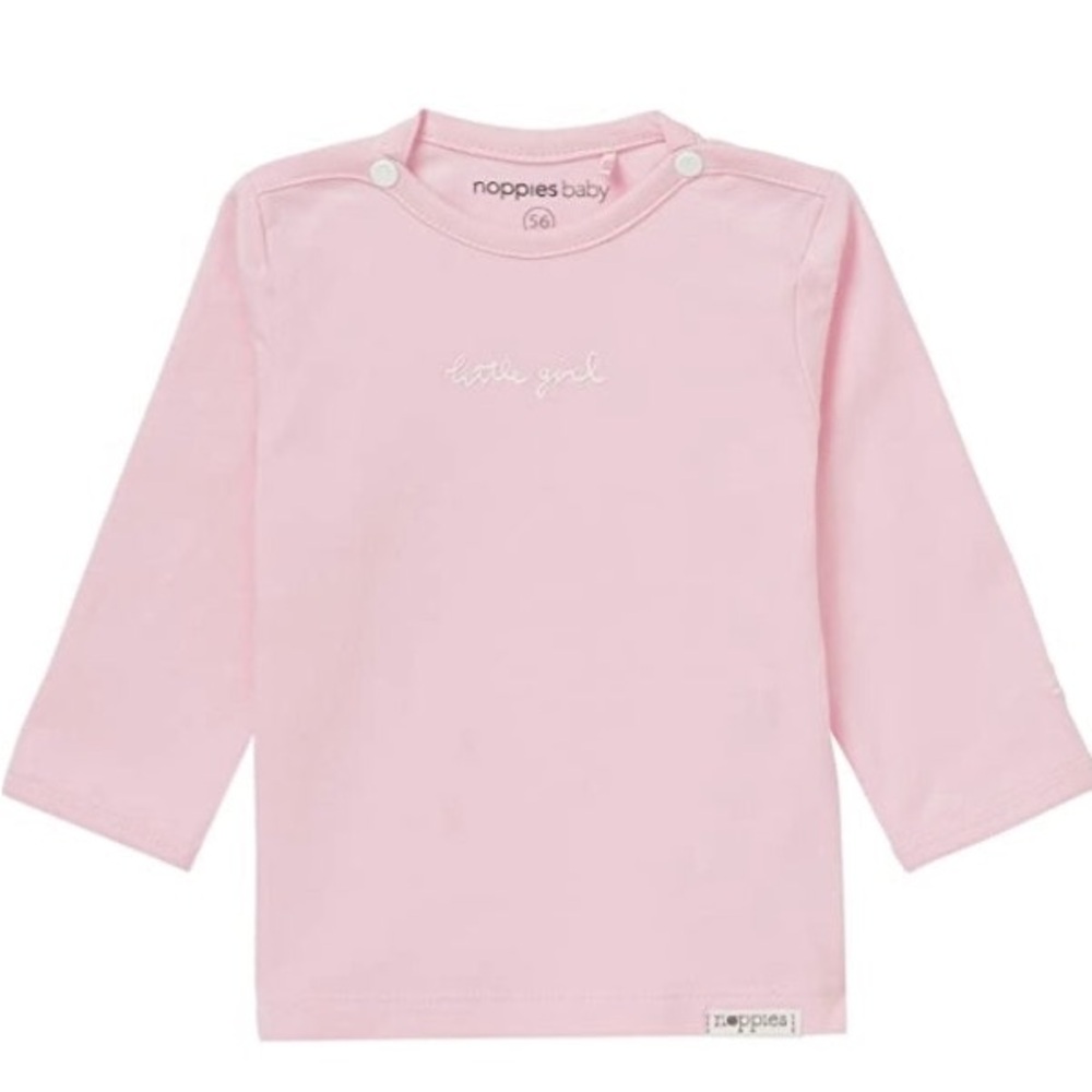 Size 3 months Noppies Baby Pink Long Sleeve Tee